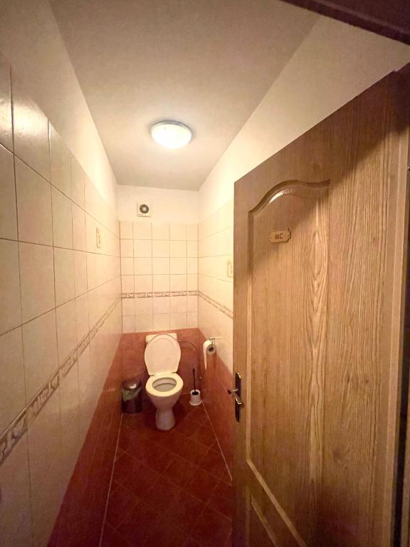Koupelna v ubytování Penzion a restaurace U Nováků