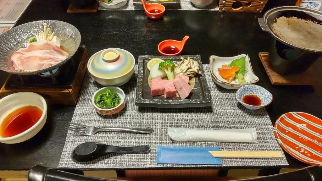Menjar al ryokan o a prop