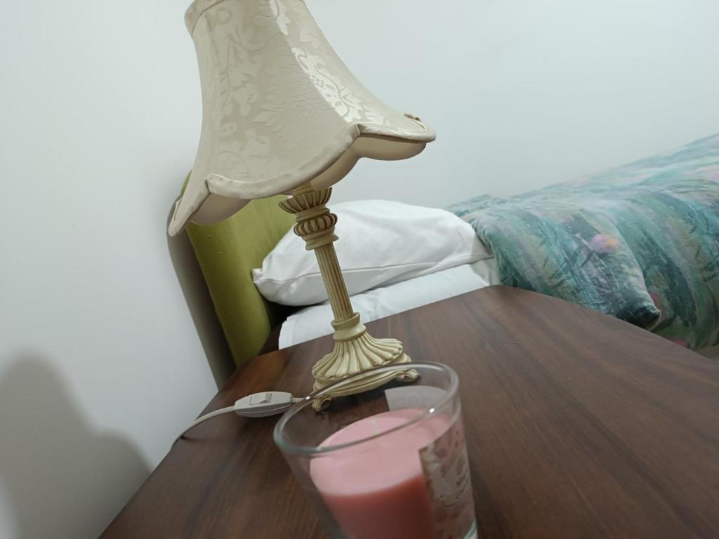 Postelja oz. postelje v sobi nastanitve Apartman 019