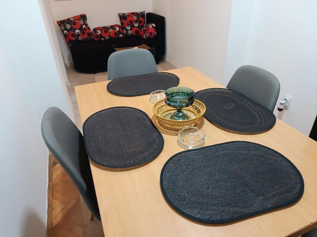 Predel za sedenje v nastanitvi Apartman 019