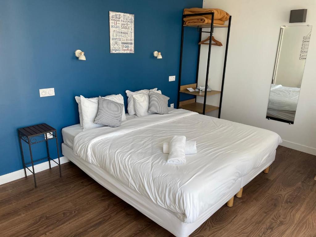 Postel nebo postele na pokoji v ubytování Park Hotel Bellevue