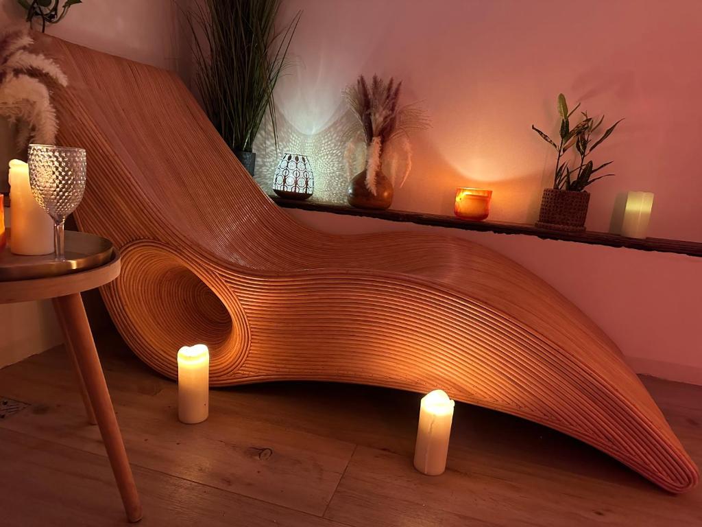 Lázně a/nebo wellness v ubytování Heaven Reset & Spa & sauny & masaże - adults-only - Premium Glamping z jacuzzi całoroczny przy rzece