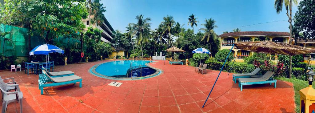Bazén v ubytování Carina Beach Resort nebo v jeho okolí