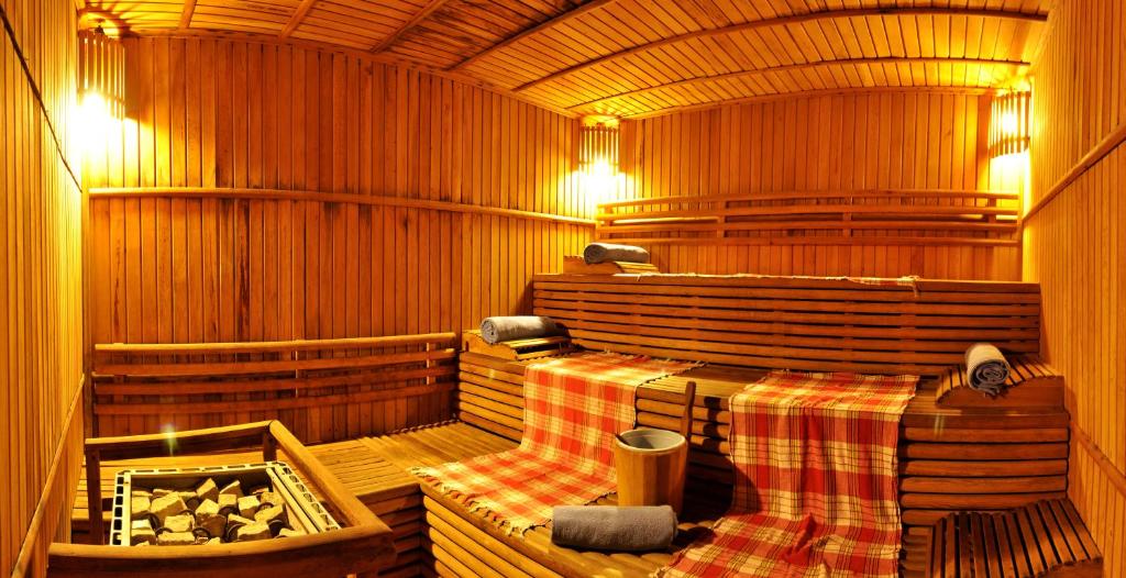 Posezení v ubytování Erkal Resort Hotel