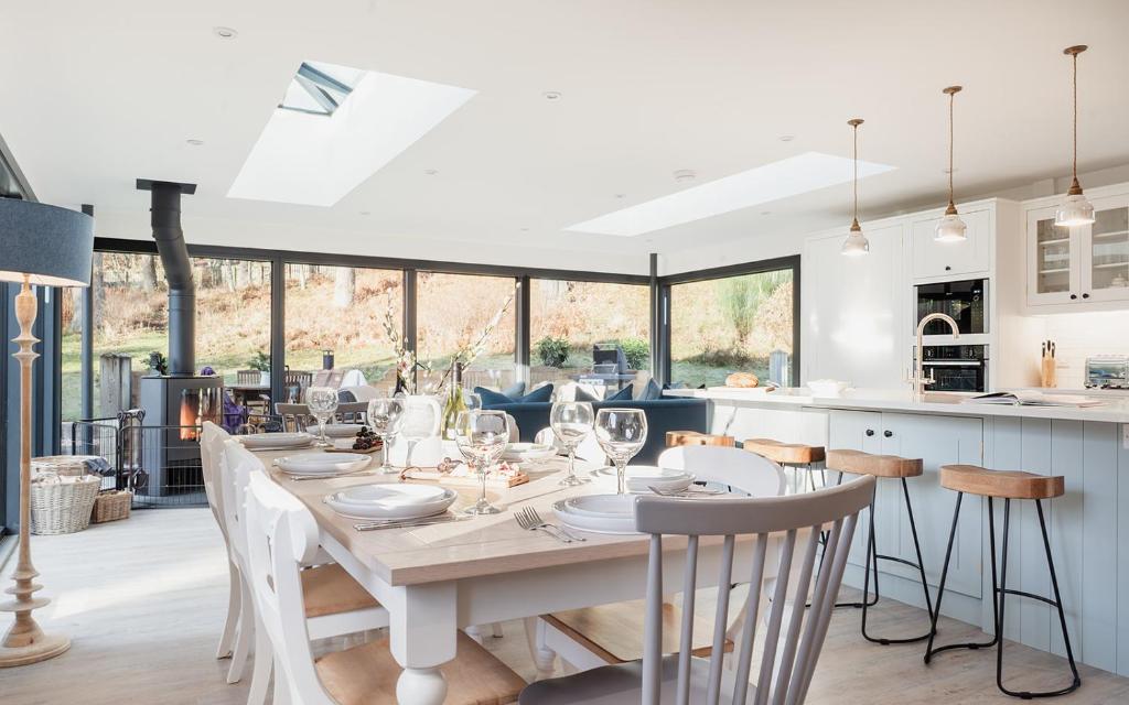 Nhà hàng/khu ăn uống khác tại Oak Cottage - Seasgair Lodges