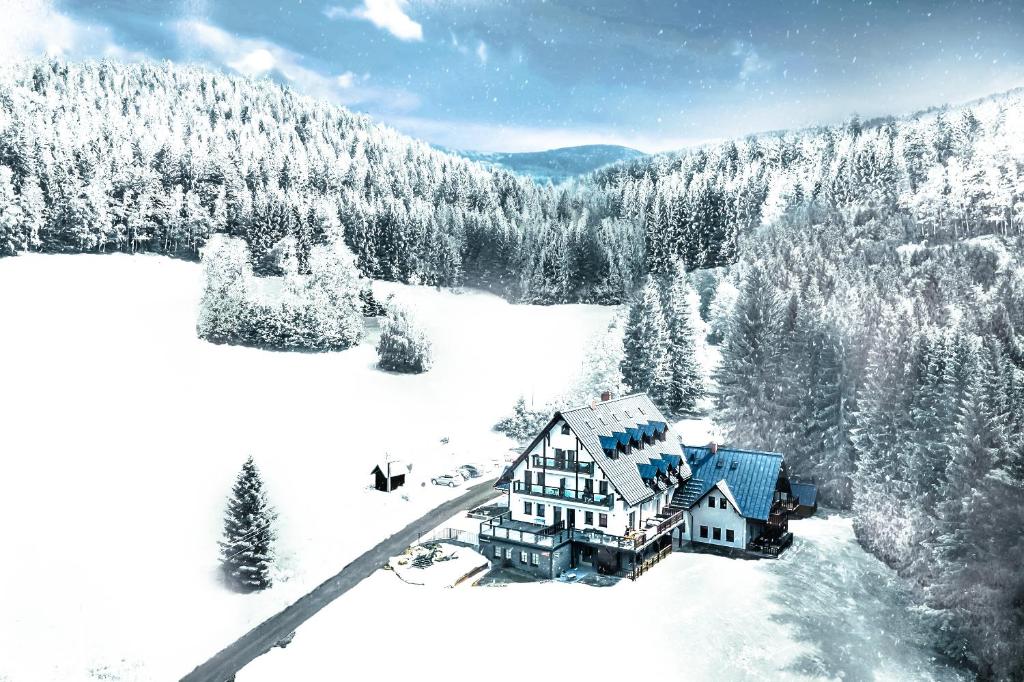Rezidence Rokytnice durante l'inverno
