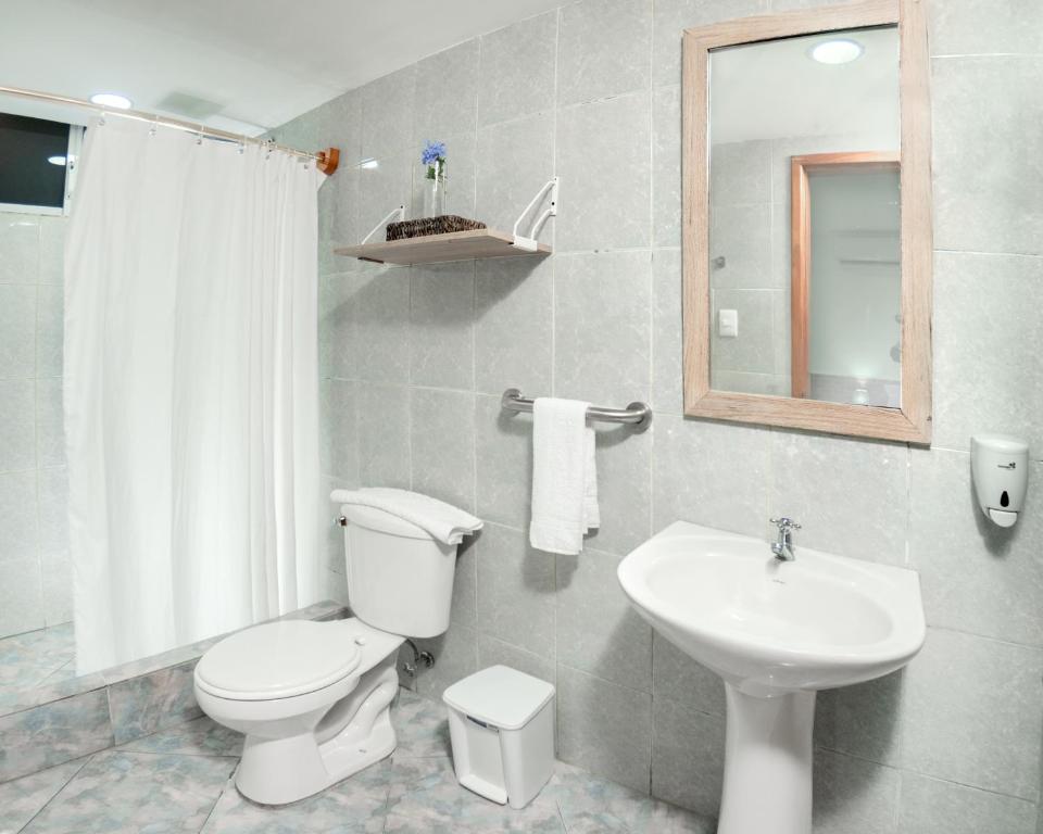 Koupelna v ubytování Fernandina Hotel & Spa