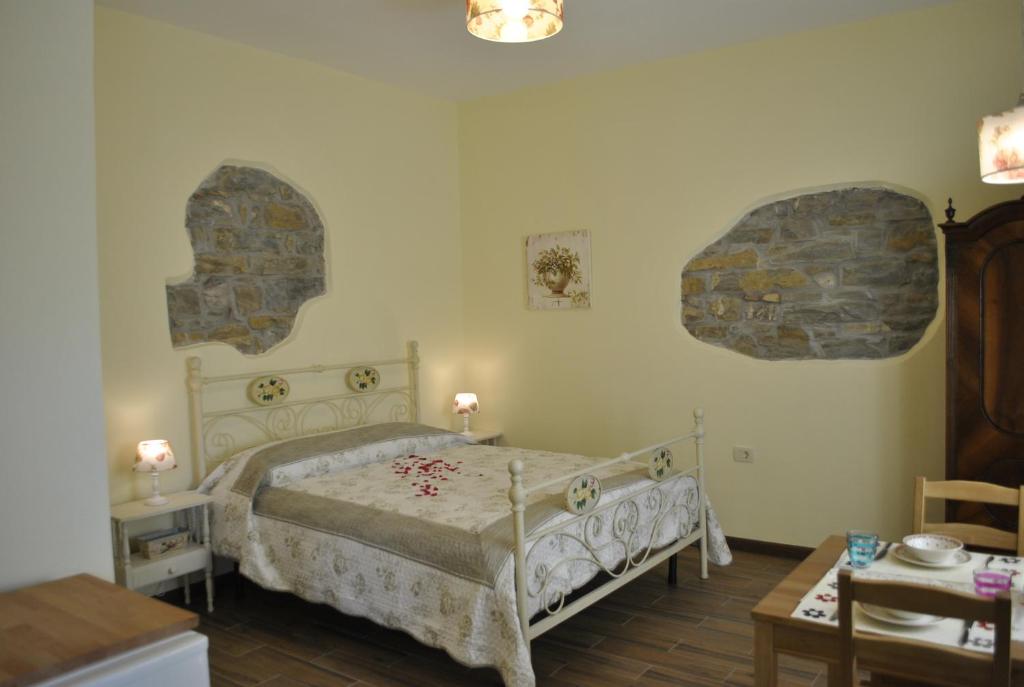 Postel nebo postele na pokoji v ubytování Apartment Pod Kostanji
