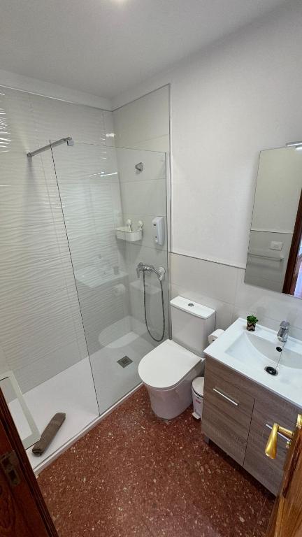 Kúpeľňa v ubytovaní Vivienda Vacacional Tienda Loly