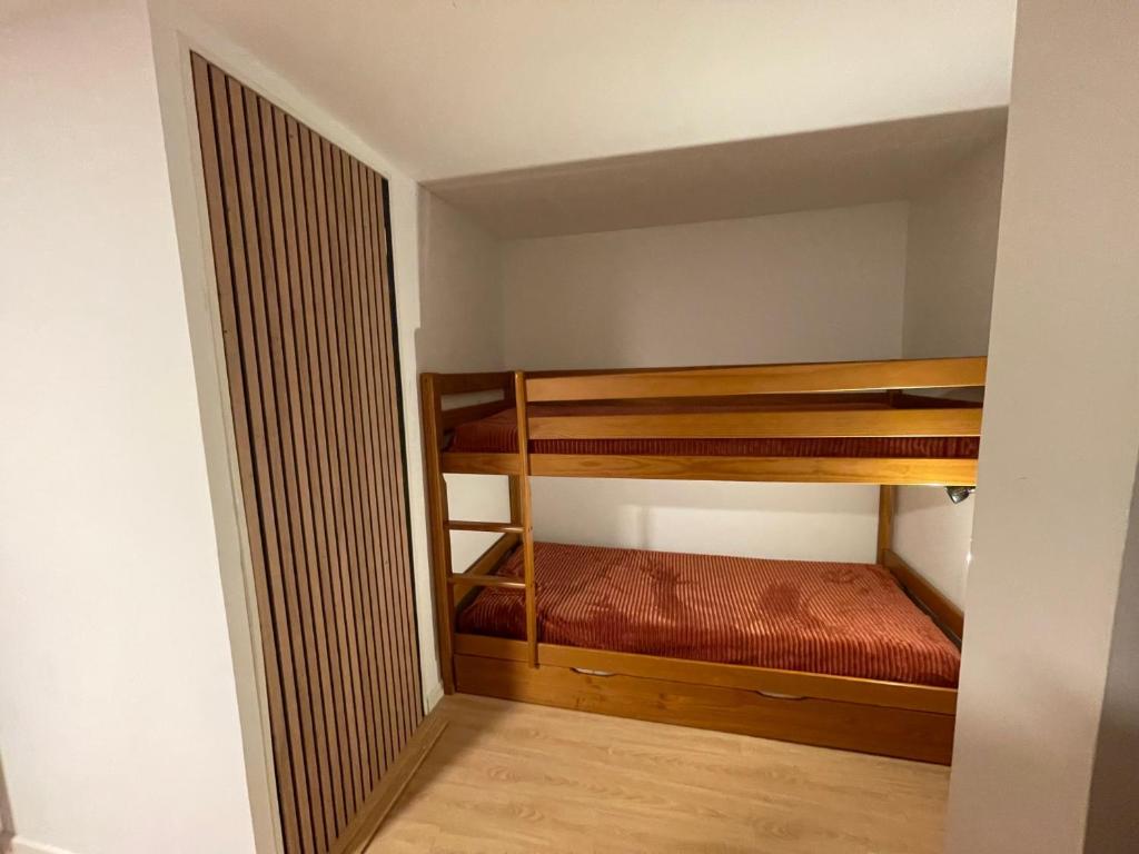 Posteľ alebo postele v izbe v ubytovaní Serre Chevalier Studio 30 m2 coin montagne à 8 Minutes des Pistes