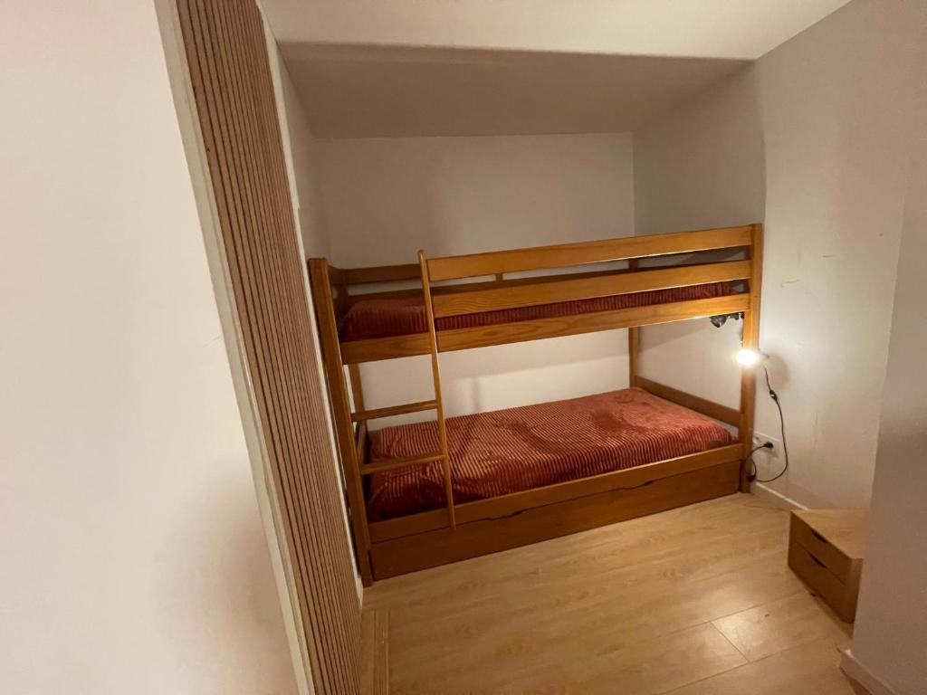 Posteľ alebo postele v izbe v ubytovaní Serre Chevalier Studio 30 m2 coin montagne à 8 Minutes des Pistes