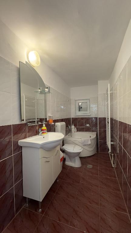 Koupelna v ubytování Casa Mina