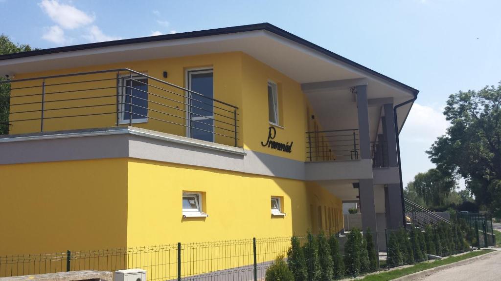Budova, kde se apartmán nachází