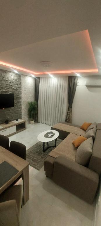Posezení v ubytování GOLD APARTMANI