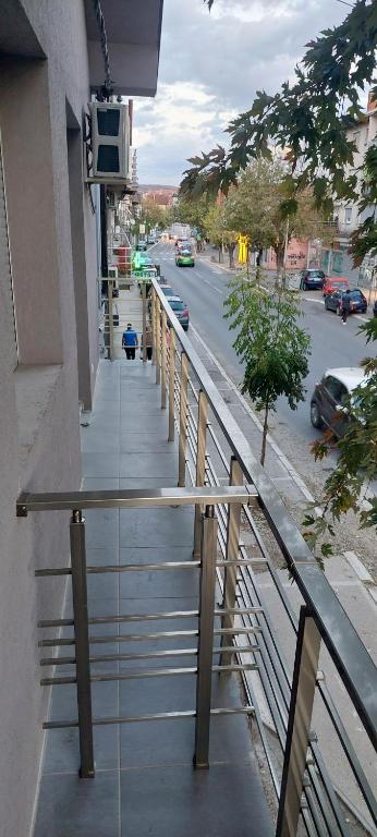 Balkón nebo terasa v ubytování GOLD APARTMANI