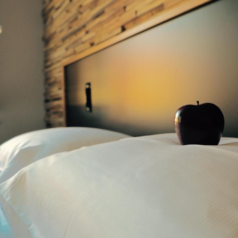 Postel nebo postele na pokoji v ubytování Hotel FIVE