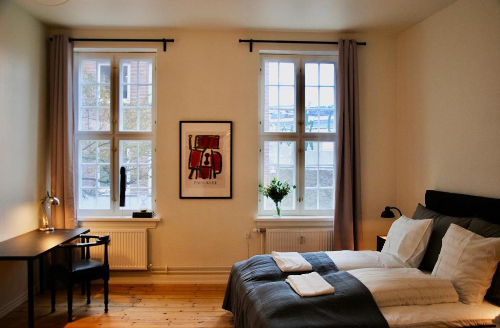 Posezení v ubytování Aparthotel Mageløs 12
