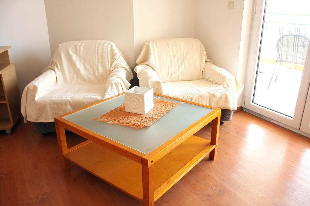 Posezení v ubytování Apartments Dani