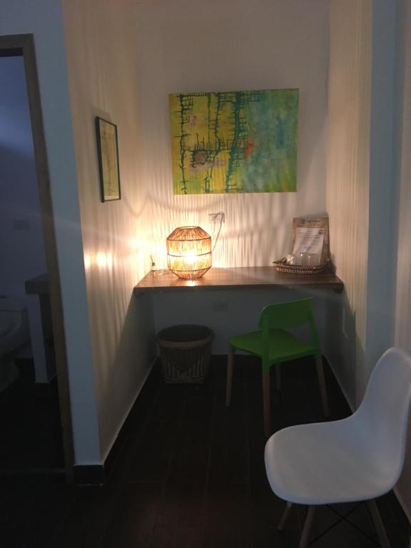 Posezení v ubytování CASITA MADAME