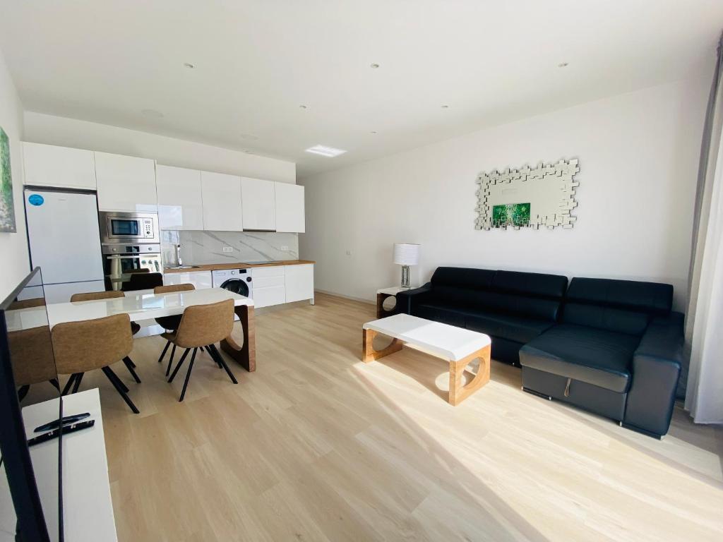 Posezení v ubytování Atlántico Plaza Apartments