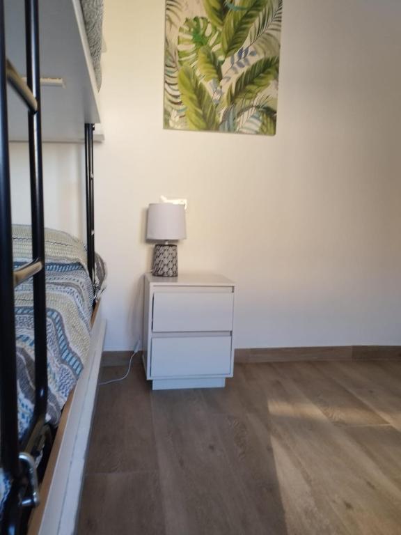 Postel nebo postele na pokoji v ubytování Chalet Pinara