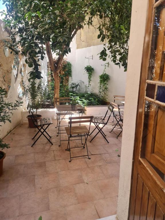Patio nebo venkovní prostory v ubytování Hostel On