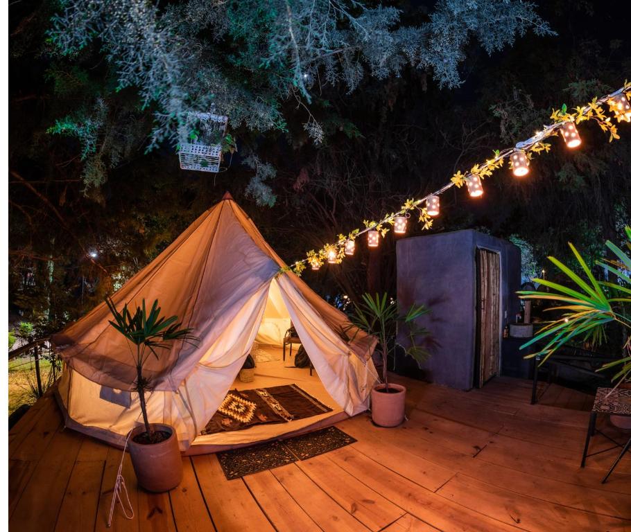 Zahrada ubytování Taanah Glamping