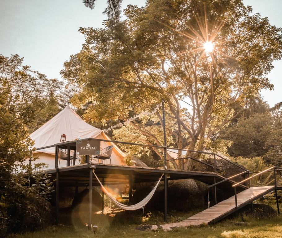 Zahrada ubytování Taanah Glamping