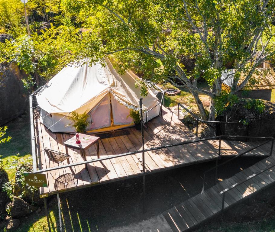 Zahrada ubytování Taanah Glamping