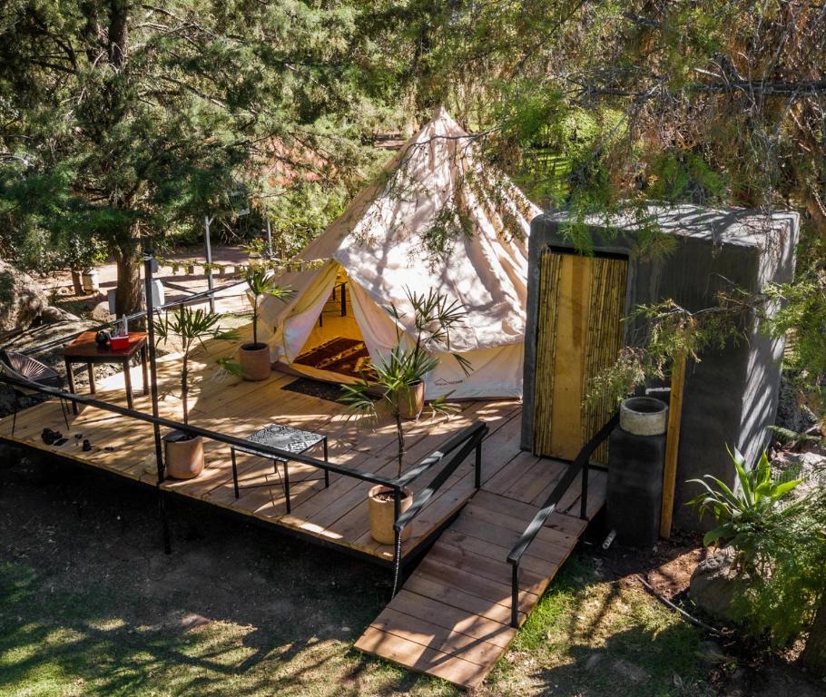 Zahrada ubytování Taanah Glamping