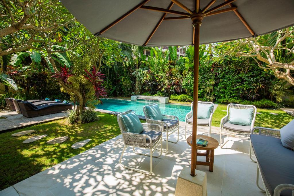 Zahrada ubytování Black Sands Villa Echo Beach