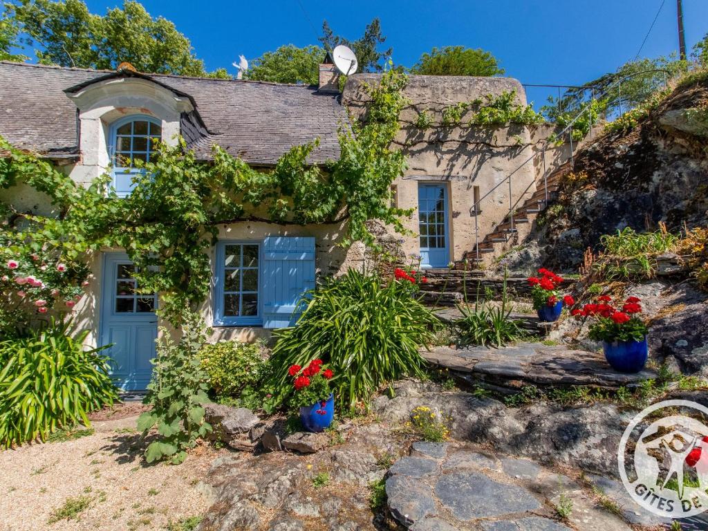 Charmante maison avec jardin clos près de la rivière Louet - FR-1-622-37 - Holiday Home