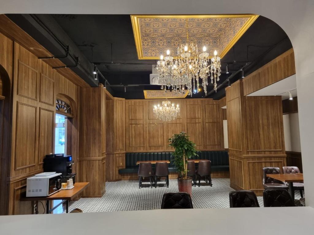 Posezení v ubytování Angel Hotel
