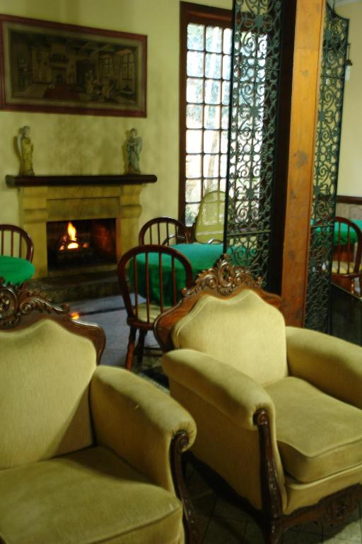 Posezení v ubytování Hotel Lopes Caxambu