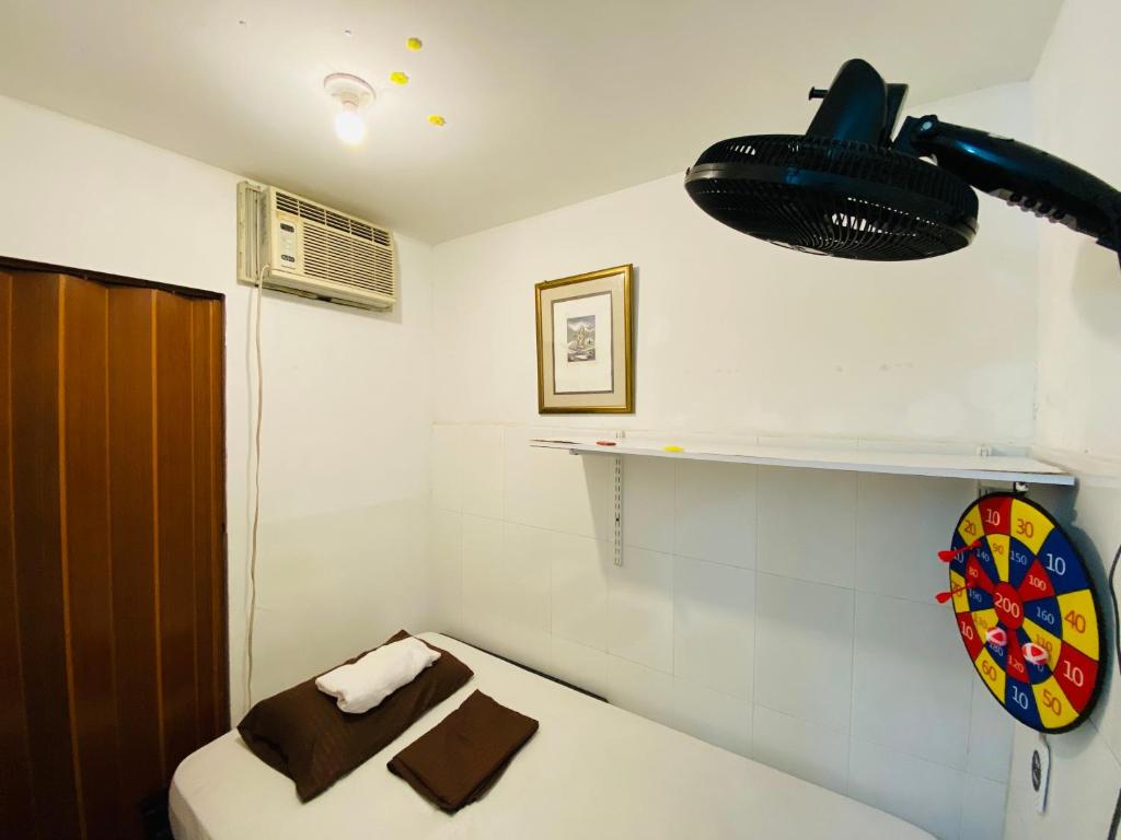 Voodi või voodid majutusasutuse Casa Feliz Hostal toas