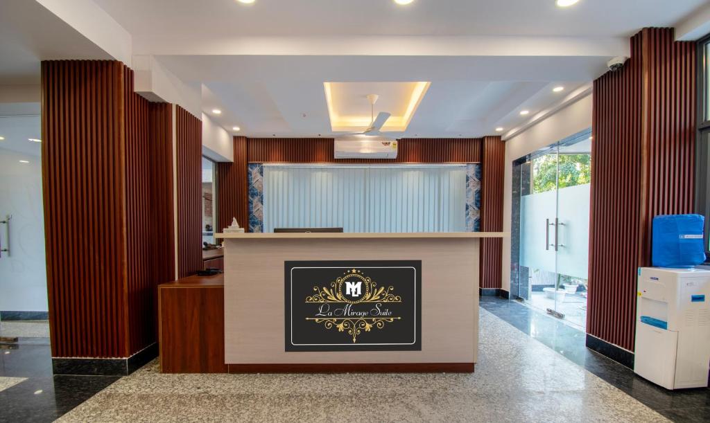 Vstupní hala nebo recepce v ubytování Treebo La Mirage Suite