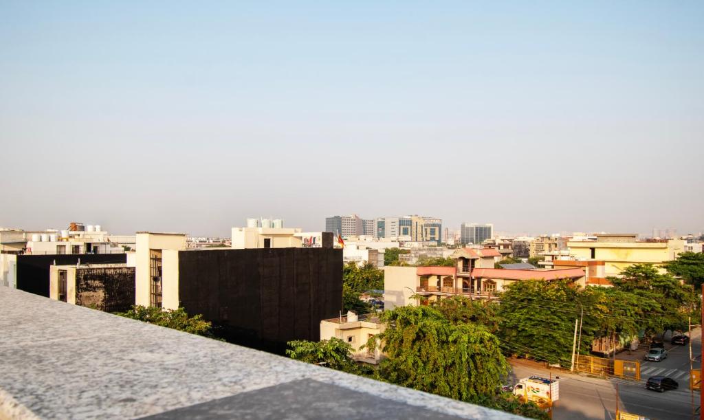 Nespecifikovaný výhled na destinaci Noida nebo výhled na město při pohledu z hotelu