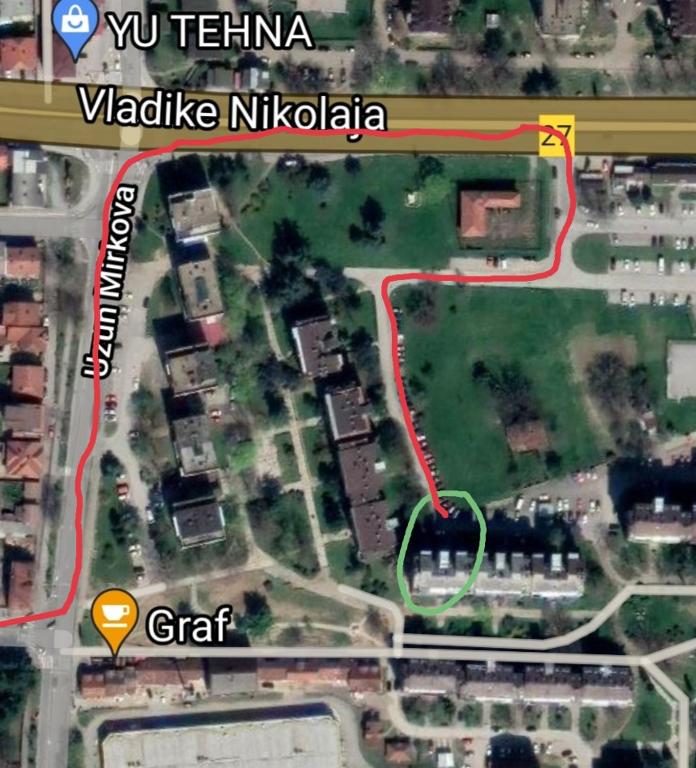 Okolí apartmánu
