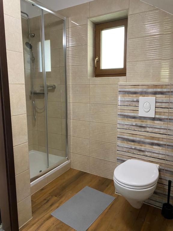 Koupelna v ubytování Haus Alpenblick Mölltal