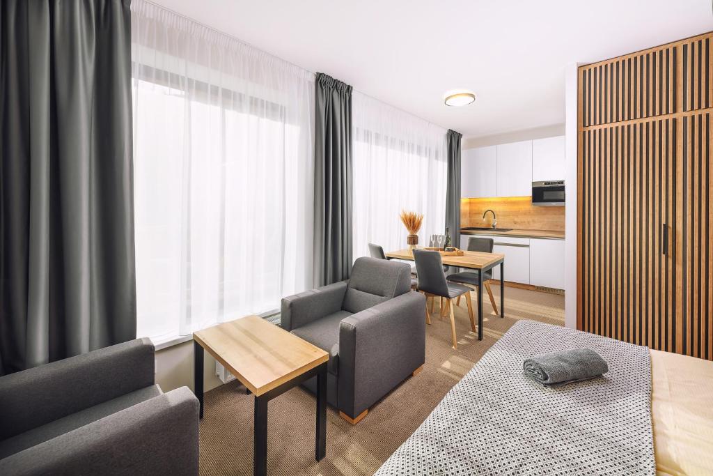 Posezení v ubytování Resort Lucky Jasna