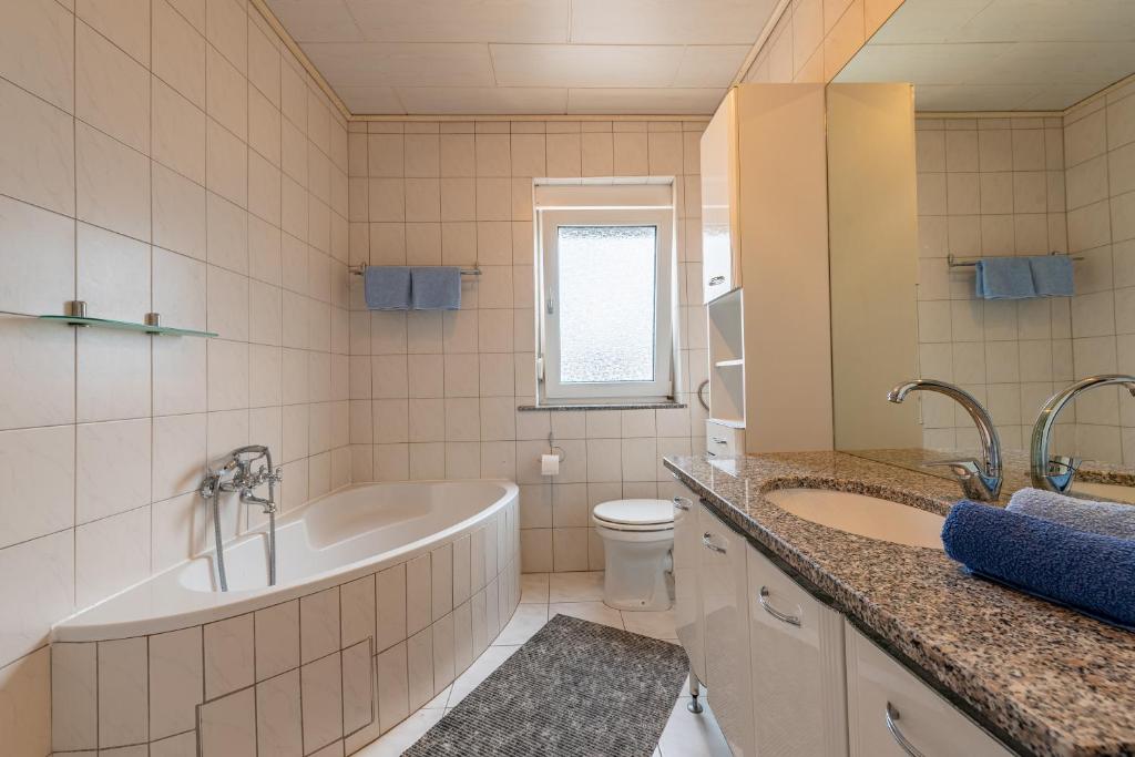 Koupelna v ubytování haus toni