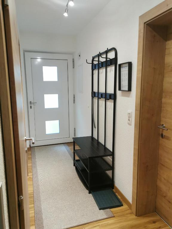 Posilňovňa alebo fitness centrum v ubytovaní Alpenchalet Pitztal