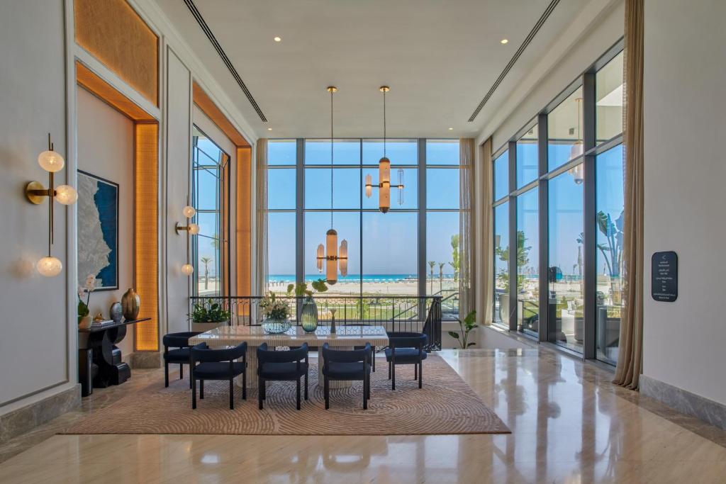 Posezení v ubytování Address Beach Resort Marassi