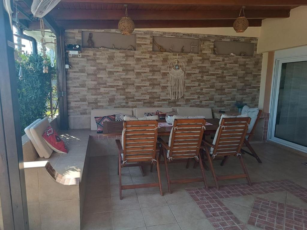 Posezení v ubytování Villa Fay
