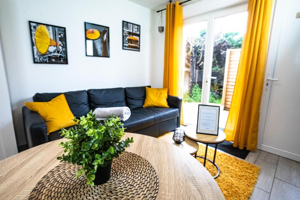 Χώρος καθιστικού στο Le Gabriele de Pessac