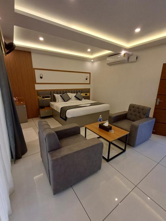 Posezení v ubytování East West Beach Resorts