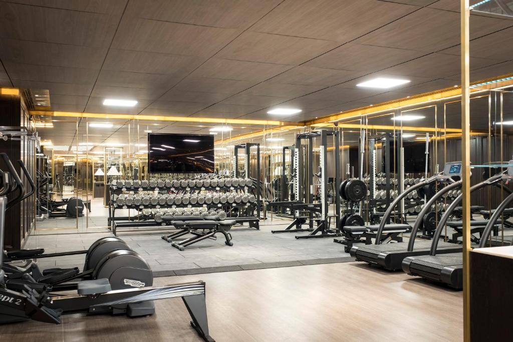 Fitness centrum a/nebo fitness zařízení v ubytování The Lanesborough, Oetker Hotels