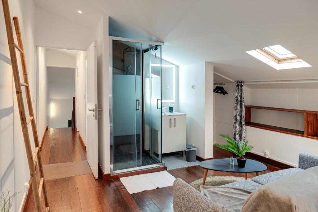 Posezení v ubytování Villa Oasis