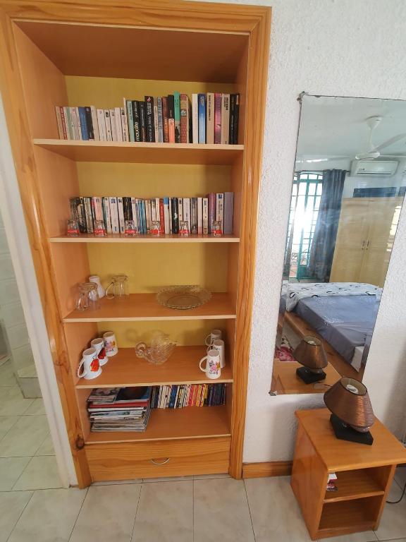Knihovna v penzionu