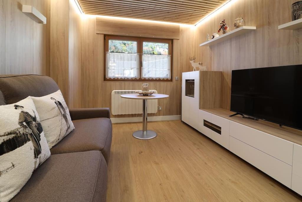 TV a/nebo společenská místnost v ubytování Apartamento Hartza